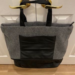 DSW Tote with Zippered Shoe Compartment